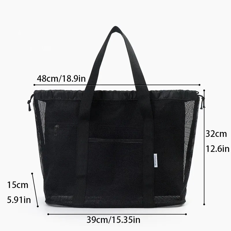 Large Capacity Beach Bag Drain - Tote Bag Beach 评论和价格
