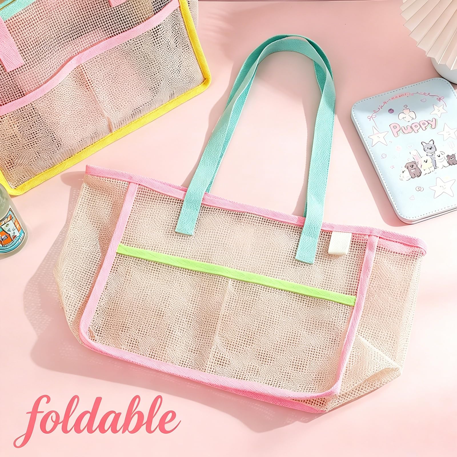 Beach Bags for Women Colorful  - Tote Bag Beach 评论和价格