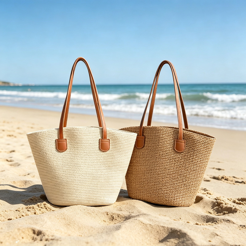 CLAREGQI  Women's Solid Color  - Tote Bag Beach 评论和价格